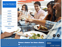 Tablet Screenshot of montereytownhomes.com